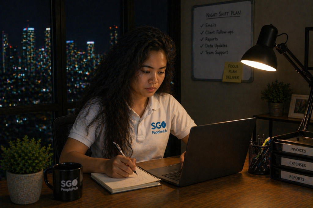 Support, administration and operations team at SGO PeopleHub in the Philippines providing dedicated offshore staffing for businesses in the UK, USA, Australia, Canada and New Zealand.