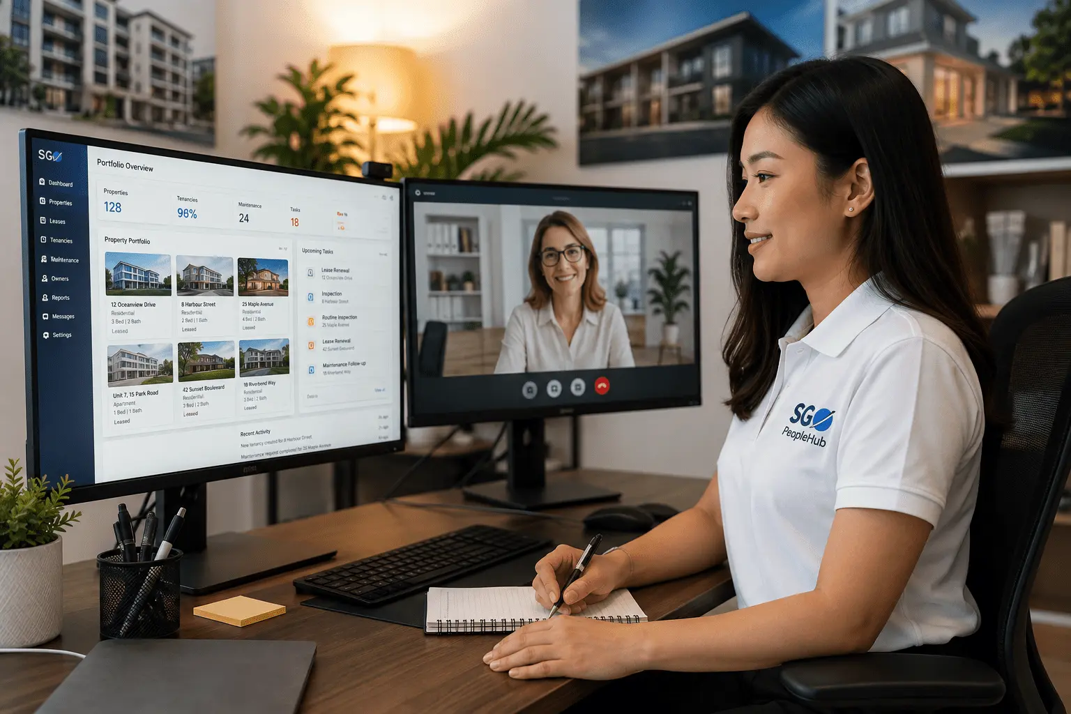 Dedicated property management professional supporting property portfolios, leasing and client communication with SGO PeopleHub